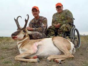 Cody Page w/ brother Kyle 2013 Outdoor Dream Foundation