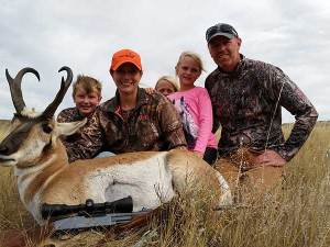 Amy Zbrebnack and Family - 2015 Hunt