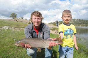 Cougar Sanchez and Tanner - 2015 Fishing
