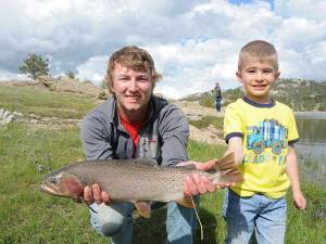 Cougar Sanchez and Tanner - 2015 Fishing