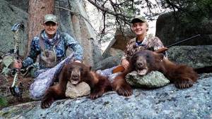 Riggs and Peter Sanchez 2015 Bear Hunt