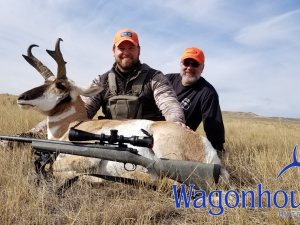 James Critz with father Jimmy Critz 2018 Hunt at Wagonhound Land & Livestock with Wagonhound Outfitters